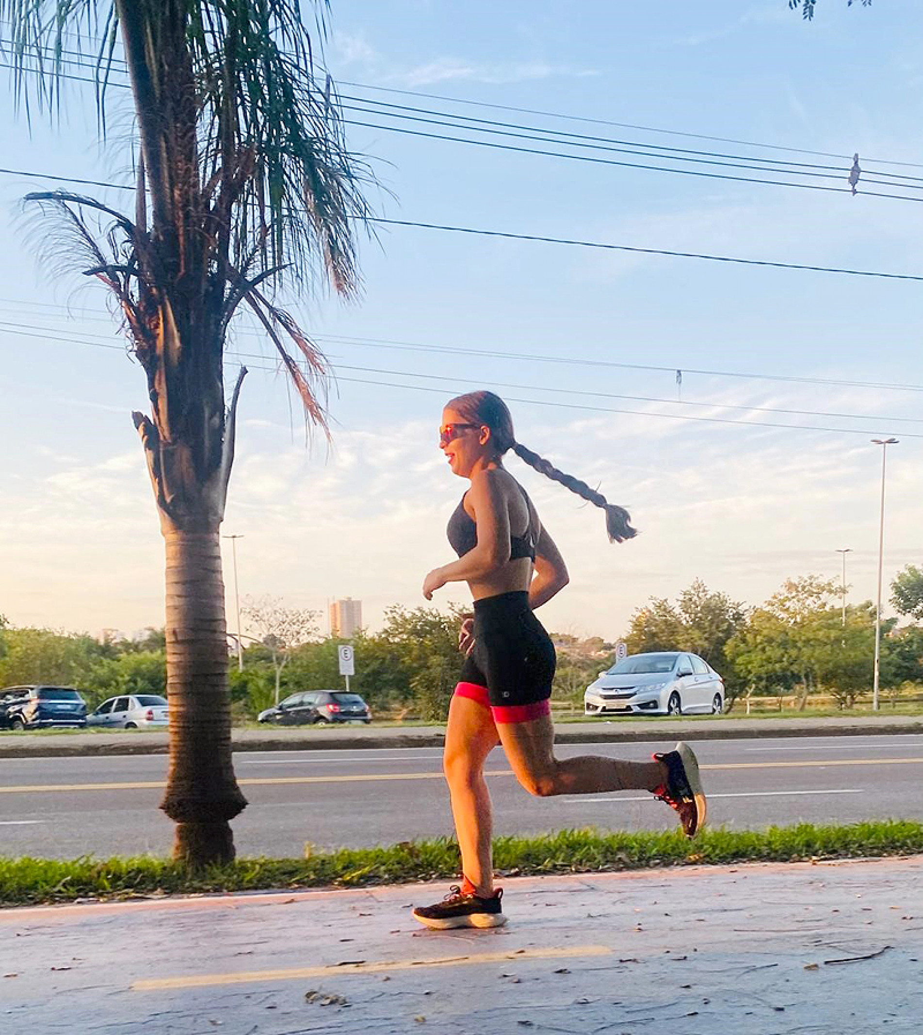 Laura Elisa começou a correr na pandemia de Covid-19 e não parou mais
