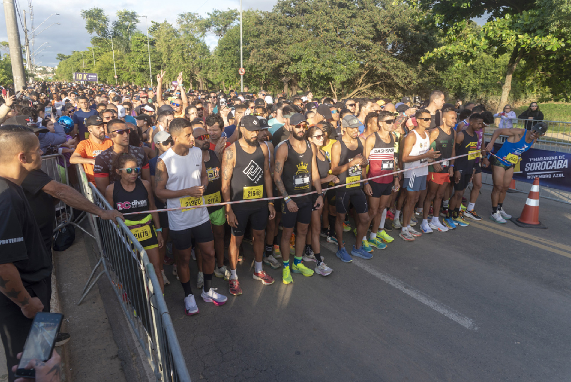 Largada do Parque das Águas: evento conta com várias atrações
