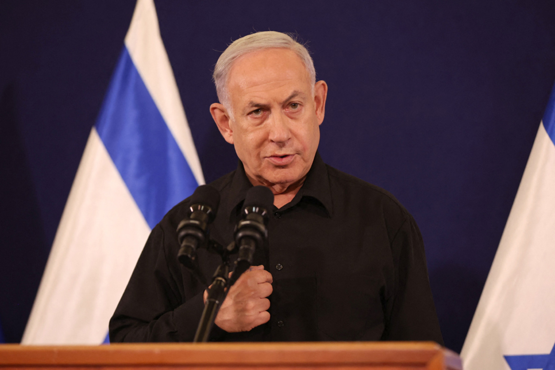 Benjamin Netanyahu fez pronunciamento na TV israelense