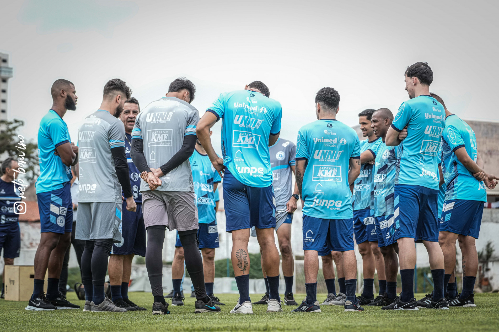 Os recém-chegados já iniciaram a preparação