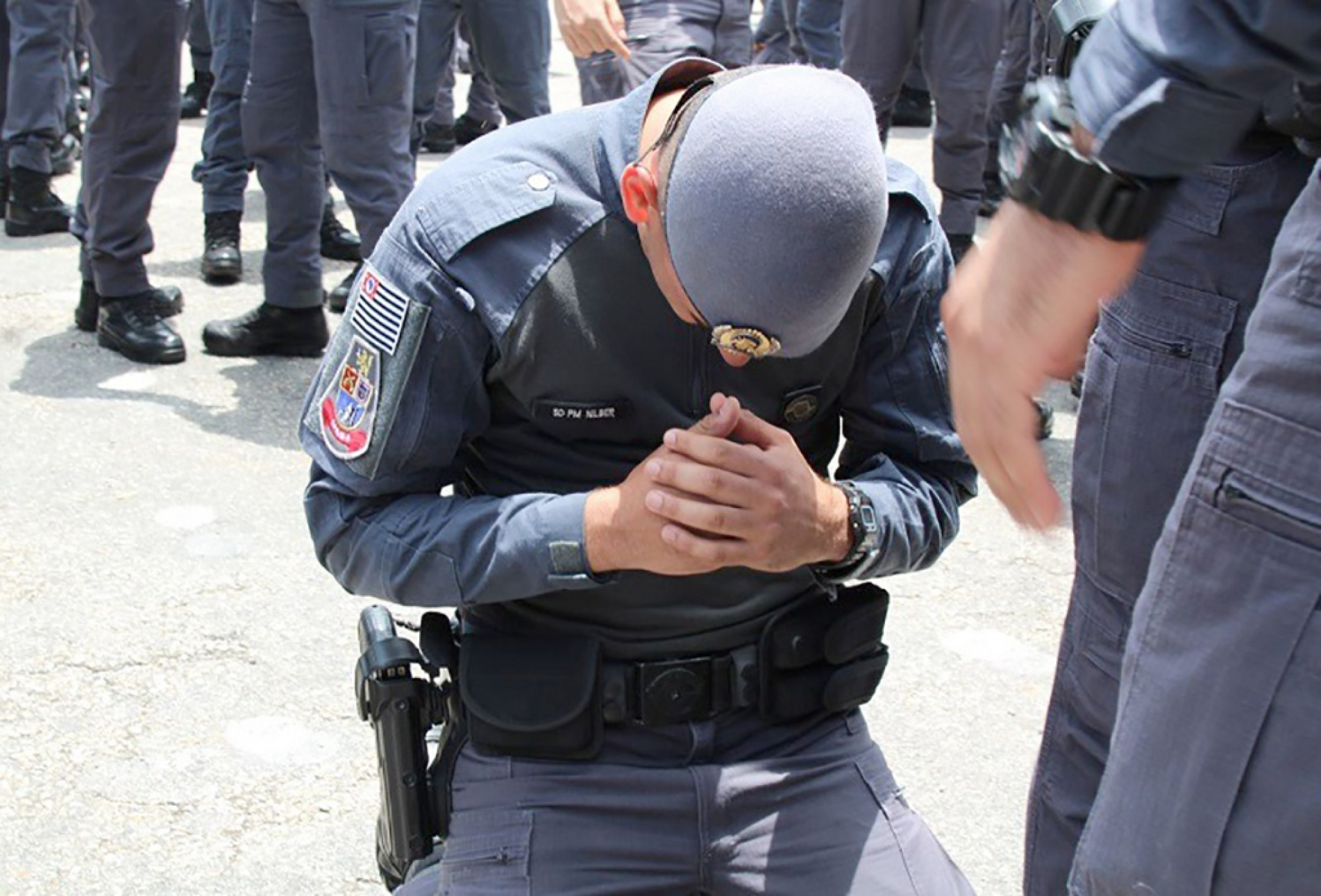 Cerimônia de formatura aconteceu nesta quarta-feira (11), na Escola Superior de Soldados da polícia Militar, em São Paulo