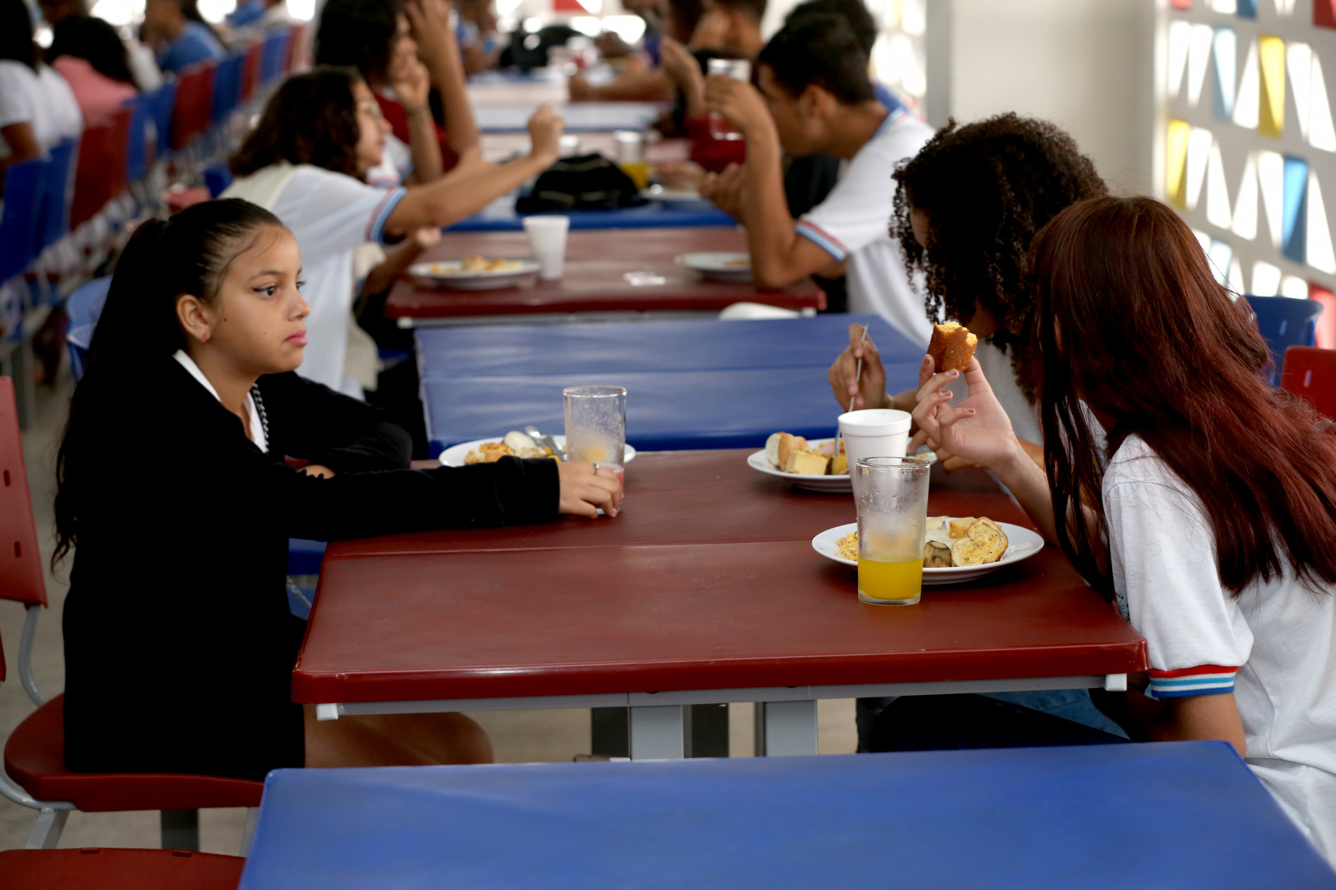 Estudantes previamente cadastrados poderão almoçar na escola durante as férias