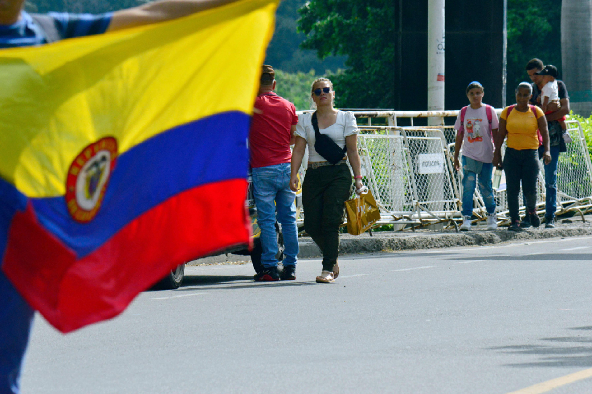 Policiamento nas ruas de Caracas recebeu reforço
